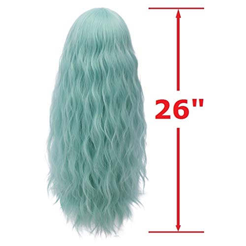 Mildiso Green Wigs for Women 26