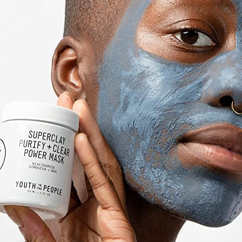 Juventude para as pessoas Conjunto de tratamento para jovens de 3 peças - Overnight Superberry Hydrate + Glow Dream Mask, esfoliante