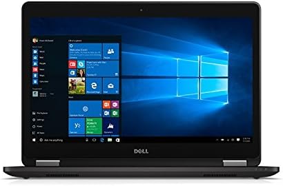 Dell X2CGN Latitude E7470 Laptop de 14 (Intel Core i5-6300U, 8GB 2133 MHz DDR4 RAM, 256 GB SSD, Windows 10 Pro, preto