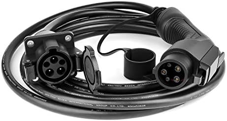 40A 20 pés EV Charger Extension Cord para estações de carregamento de veículos elétricos J1772