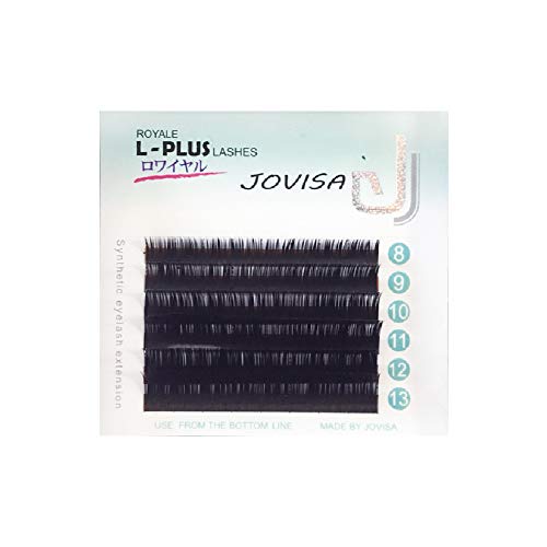 Jovisa Royale L+ 0,07/0,15 Comprimento 8-14mm Bandeja única/mistura perfeita para olhos de encapuz de pálpebras únicas 6 linhas/bandeja