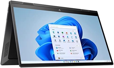 HP Envy X360 Laptop de tela de toque 2-em-1, exibição de 15,6 FHD IPS, Ryzen de 6 núcleos AMD 5 5625U, 16 GB DDR4 RAM, 1 TB PCIE SSD,