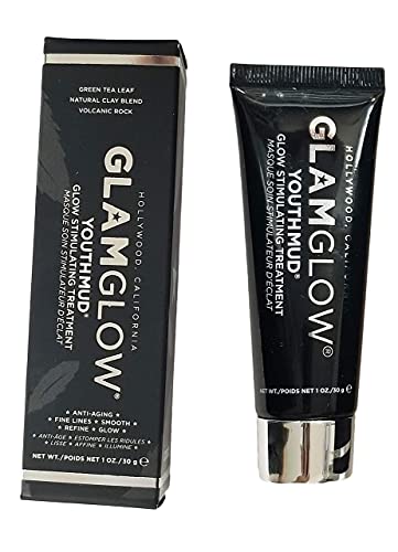 GlamGlow Youthmud Glow estimulando a máscara de tratamento - 1oz de tubo - novo tamanho
