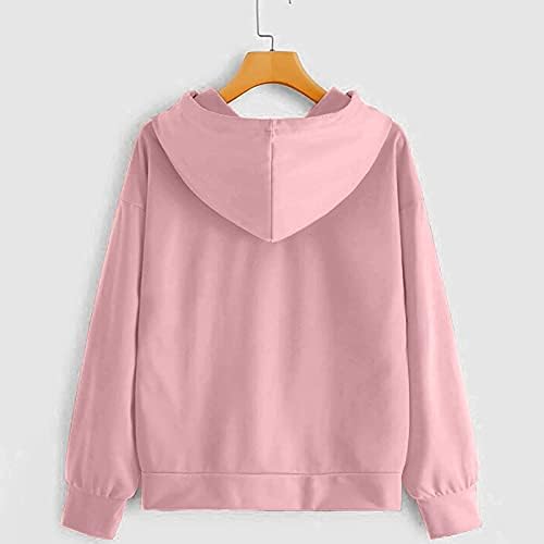 Hoodies para mulheres, coração brilhante, comodies femininos, imprimindo moletom colorido para feminino e moletons femininos e