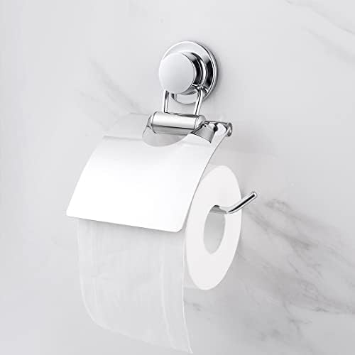Houkai Aço inoxidável Copo de parede Montou o suporte de papel WC Acessórios para banheiros de armazenamento de lenço de papel higiênico