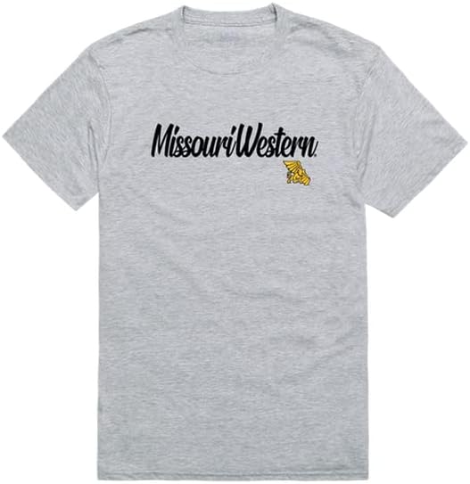 W T-shirt de script da Universidade Estadual da República Missouri