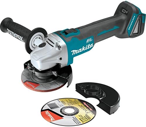 Makita XT614SX1 18V LXT® Lithium-Ion Ion sem fio 6-PC. Combo Kit & XAG04Z 18V LXT® Lítio de íons de lítio sem fio sem fio sem fio 4-1/2