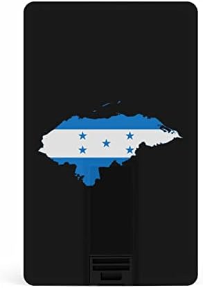 Mapa de bandeira de Honduras USB Memory Stick Business Flash-Drives Cartão de crédito Cartão bancário da forma de cartão bancário