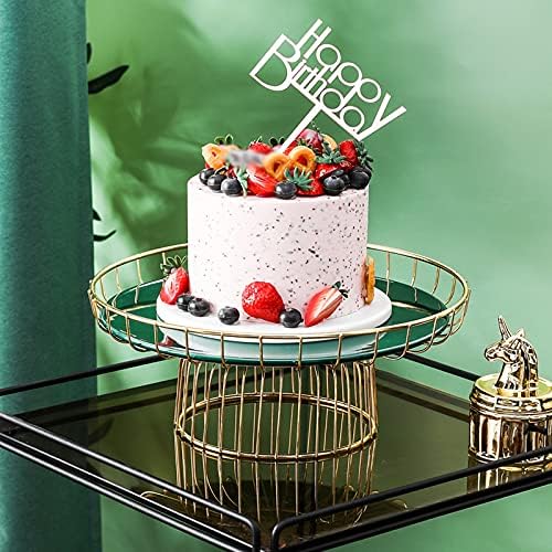 Razzum cupcake bolo suporte de camada única stand stand cerâmica mesa de decoração de casamento bolo de casamento exibir
