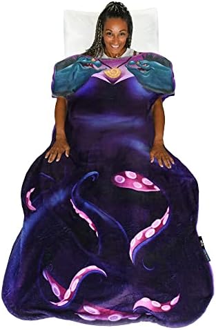 Tailas de cobertura | Cobertor vestível da Disney, Ariel e Ursula