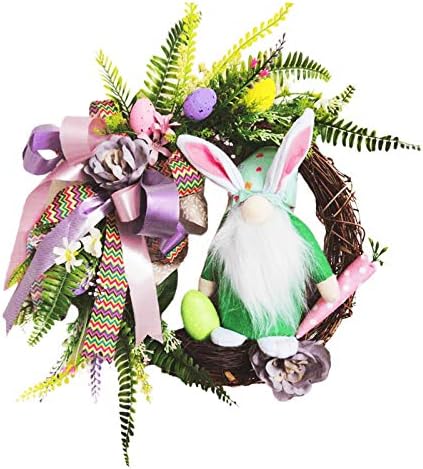 Grinalsa de coelhinho da Páscoa | Garland de coelho de páscoa de coelho requintada Garland de coelho, decoração de parede