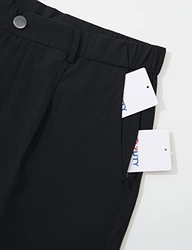 Zuty 8,5 shorts de golfe masculino para caminhada upf 50+ alongamento casual rápido seco leve vestido de trabalho shorts