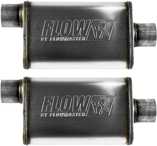 Flowmaster 71236 Flowfx Silenciador, 409s 2,5 deslocamento em / 2,50 Out Modery Sound by maperformance