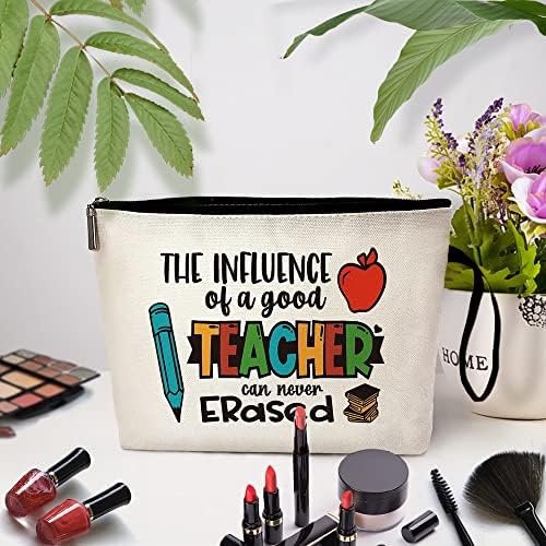 Bolsa de cosméticos Zhantuone ， Bom presente de professor ， o melhor presente de aniversário para professores, presentes de apreciação