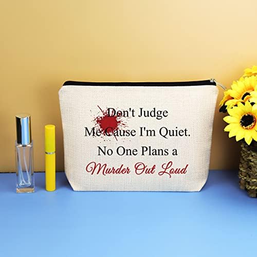 True Crime Gifts for Women Makeup Bag Prese