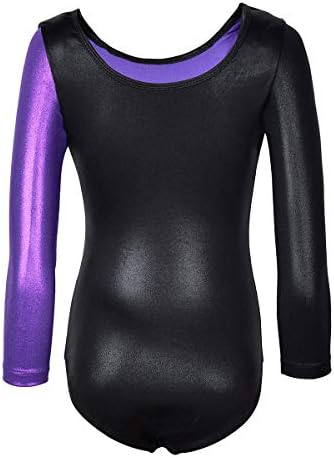 Happy Cherry Girls Gymnastics Letard mangas roupas de fitness unitard clothing cloutard bodysuit de collant 3-14 anos