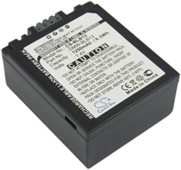 Cameron Sino 1250mAh/9.25Wh Battery compatível com Panasonic Lumix DMC-G1 SLR, Lumix DMC-G1, Lumix DMC-GF1, Lumix