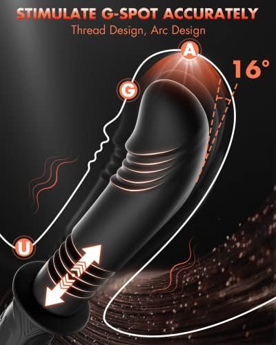 G vibrador de vibradores Spot - Soft Silicone Rose Sex Toys Vibradores com 10 vibrações poderosas e 3 modos de empuxo Massagers