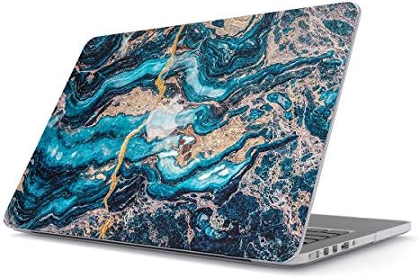 Burga Caso Hard Casal Compatível com MacBook Pro 16 polegadas Modelo de caixa: A2141 com barra de toque e mármore