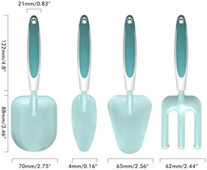YGQZM 4PCS/Set Ferramentas de jardim em miniatura Defina brinquedos de jardinagem ao ar livre Kit de ferramentas de trabalho para jardinagem