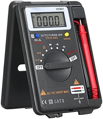 HSLWYJ VC921 Handheld Multímetro digital Mini Multi Multi Multi Medidor AC/DC Testor de tensão Testador de município Sensor