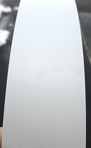 Rolo de banda de borda de 1mm de 1 mm de PVC branco 2,25 x 120 sem adesivo .040 Espessura 2-1/4