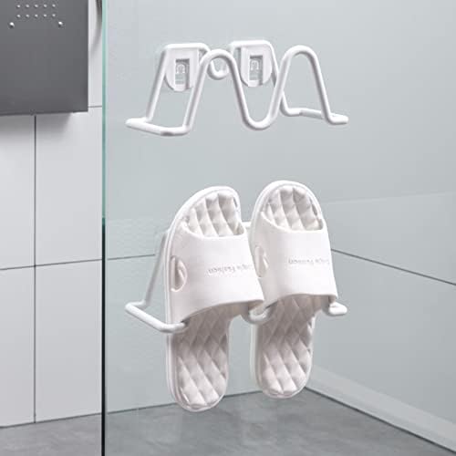 CTVR M Tipo de chinela, banheiro pendurado prateleira de sapato, penduramento de sapatos, chinelos de porta de porta montados