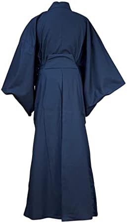 Edoten japonês samurai hakama uniforme nv-nv l