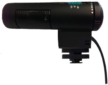 Microfone estéreo com pára -brisas para Samsung NX300M