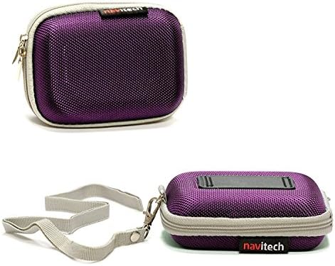 Navitech Purple Hard Protective Watch/pulseira Case compatível com a Garmin Compatível com o Relógio de Running Theerunner 630 GPS