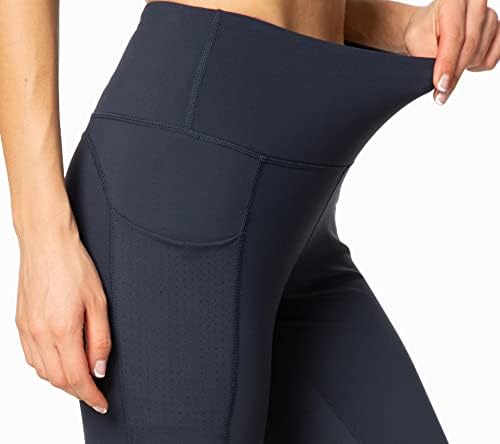 Leggings Rrosseyz para mulheres Controle de barriga High Ciay Pants com bolsos para o treino de ioga