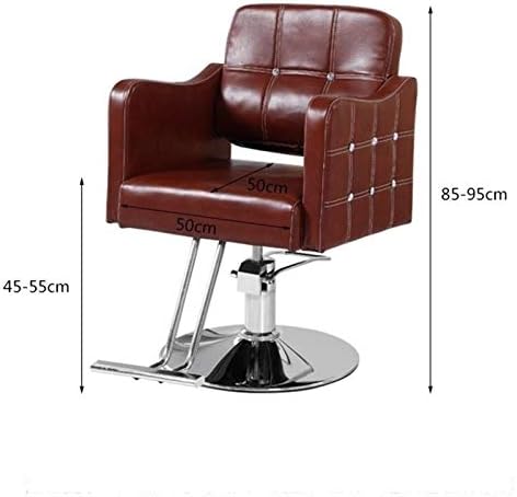 Cadeira de shampoo de beleza cadeira hidráulica, cadeira de salão de salão de barbeiro cadeira hidráulica reclinável cadeira de cadeira