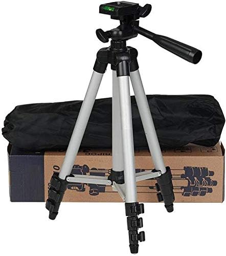 SOUXE TRIPOD-3110 STAN do suporte de liga de alumínio ajustável para telefones celulares e câmera