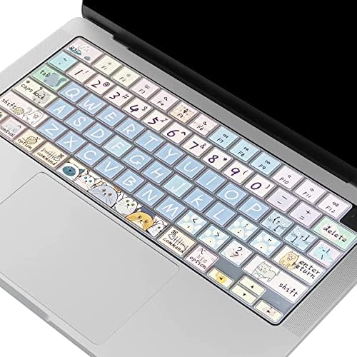 WSLUCKO TACOBOOD SKIN PARA 2021 MacBook Pro 14'A2442/ MacBook Pro 16 polegadas A2485 M1 Pro/ Max, MacBook Air 13,6