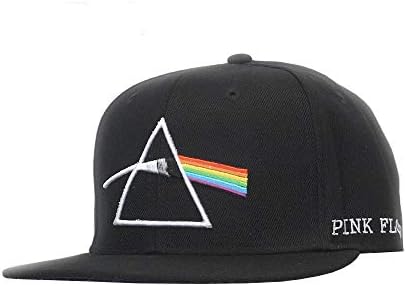 Pink Floyd Classic Rock and Roll Music Band Cap ajustável com pino icônico de lapela