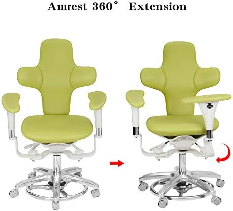 Afrodite Medical Ajustável Microscópio Ergonômico Cadeira Dentista Importado Costeira de Caminha Controlada/Pedal