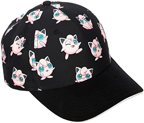 Pokémon Jigglypuff Kids Curved Brim Cap multicolorido