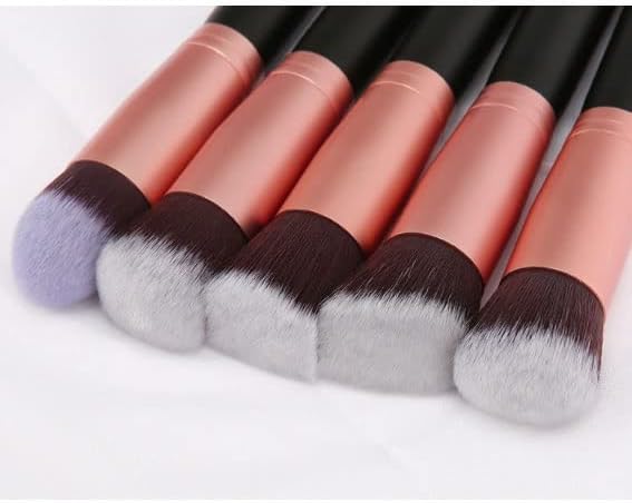 N/A 14pc Brush de maquiagem Ferramentas de beleza Ferramentas de cabeça plana Slant Shadow Brow Pincéis de conjunto completo