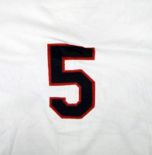 1990 Chicago White Sox Ron Clark 5 Game usou White Jersey - Jerseys MLB usada