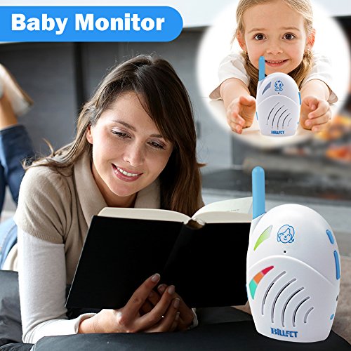 Audio Baby Monitor Intercom Walkie-talkie carregamento USB portátil de duas vias