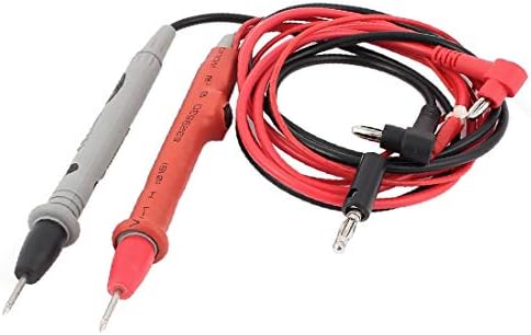 X-Dree 2Pairs Multímetro digital 1000V 10A Sonda de cabos de chumbo Red Black 1m (2Pairs multimetro digitale 1000 ν 10a teste Cavo