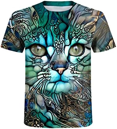 Camisa 3D para homens Gráfico vintage T CHAMISS