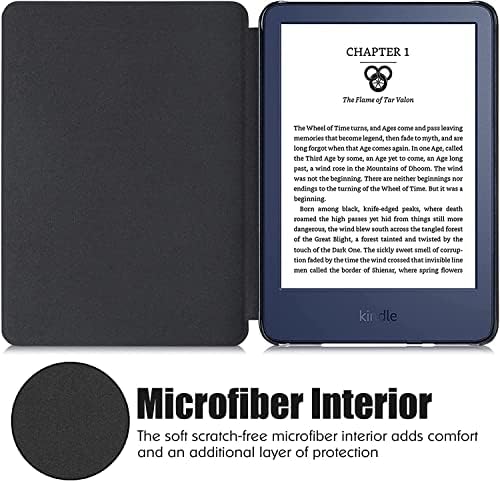 Caso de Guksraso para o Kindle 11ª geração, capa inteligente com caneta de tela de toque de sono/wake automático