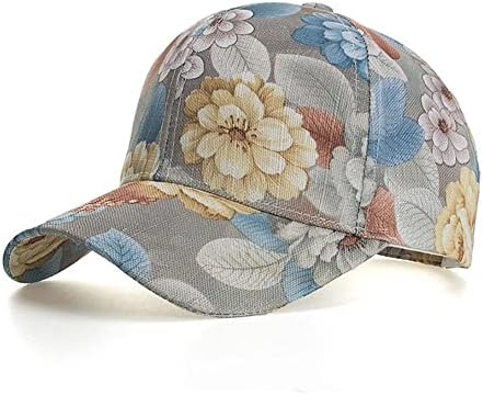 MHYFC Baseball Floral Bap feminino Capinho de flor de flor feminino Capéu de boné de beisebol