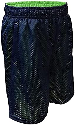 Andrew Scott Boys Performance Ativo Mesh Mesh Basketball Sport Shorts