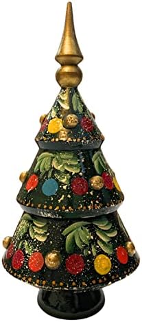Árvore de Natal de madeira musical de Natal do autor 9,84 Decoração de casa de Natal de Ano Novo Alto Presente de Natal original.