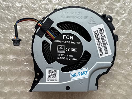 Ventilador de substituição HK-Part para HP Pavilion 15-CX GPU Cooling Fan 4 Wire L20334-001