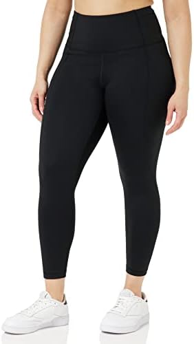 Essentials Feminino Construa sua própria cintura alta escultura de estúdio mais 7/8 Leggings de comprimento