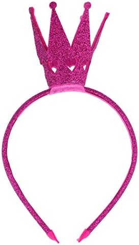 Oyolan Baby Girls Party Shiny Birthday Party Tiara Crown Hair Hoop Headwear