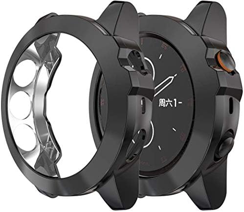 Compatível com Garmin Fenix ​​5x e Garmin Fenix ​​5x mais acessórios de relógio Caso protetor Caso Soft TPU à prova de choque